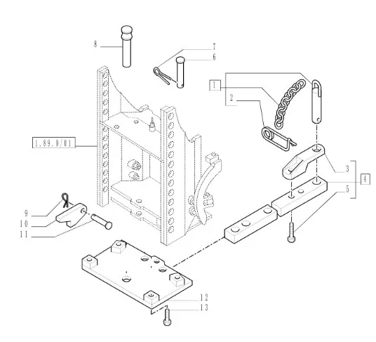 5169931 - Рычаг